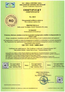 ISO 14001 Certificate